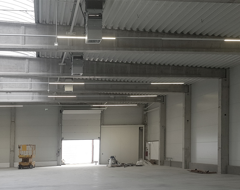 Aleksandrów Kujawski - Generalny Wykonawca hali produkcyjno-magazynowej