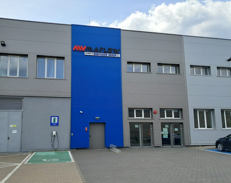 Toruń przebudowa hal i części biurowej dla grupy Boryszew MAFLOW